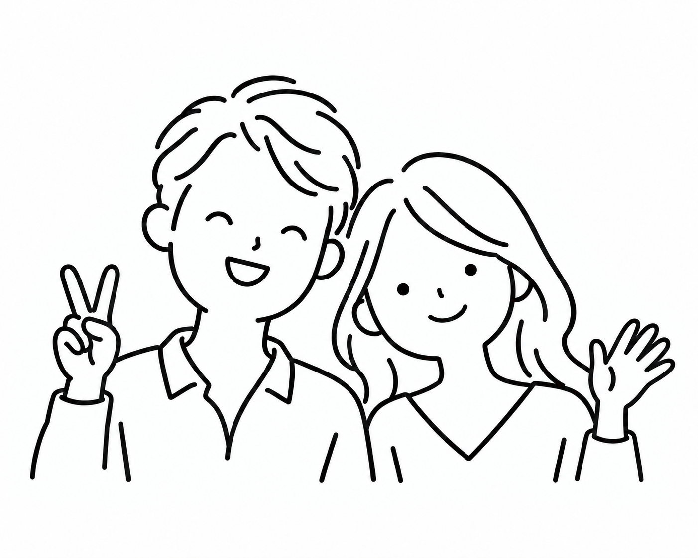 黒石市K様の紹介に使用しているイメージイラスト